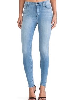 J Brand Maria High Rise Super Skinny Jeans